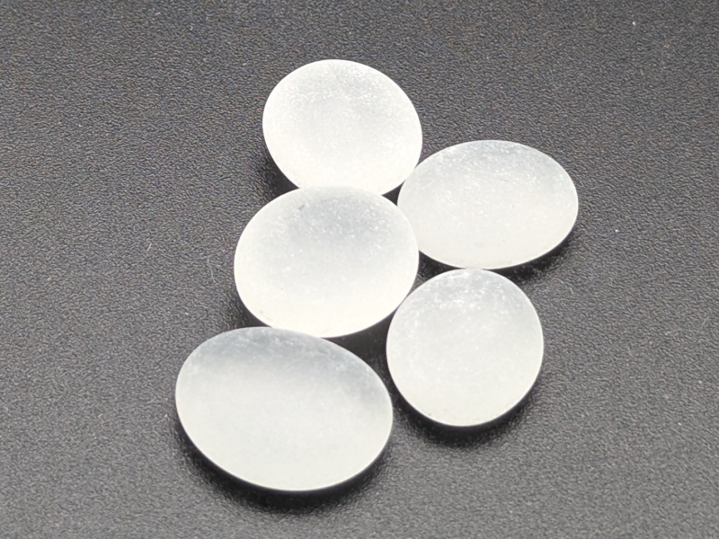 Glasnuggets klar gefrostet matt 15-17 mm/1 kg